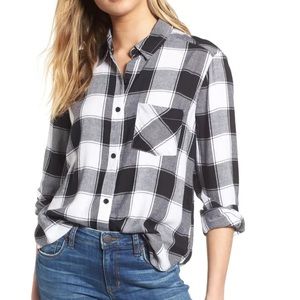 BP Plaid Shirt, Size XS